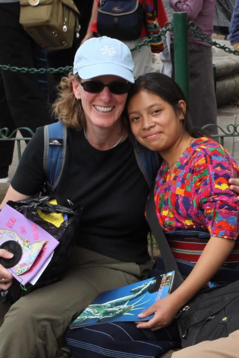 Rebecca with Flor, c.2009.